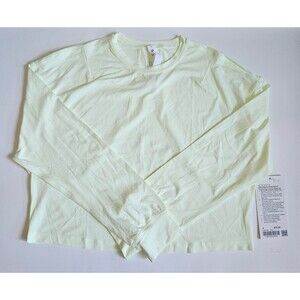 Lululemon abrasion resistant training long sleeve elixir 4 NWT